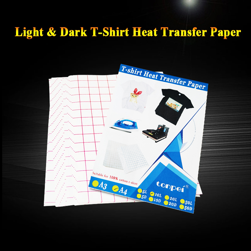 10 Blatt Inkjet-Wärmeübertragu – White Toner Transfer Paper Bewertung und Preis