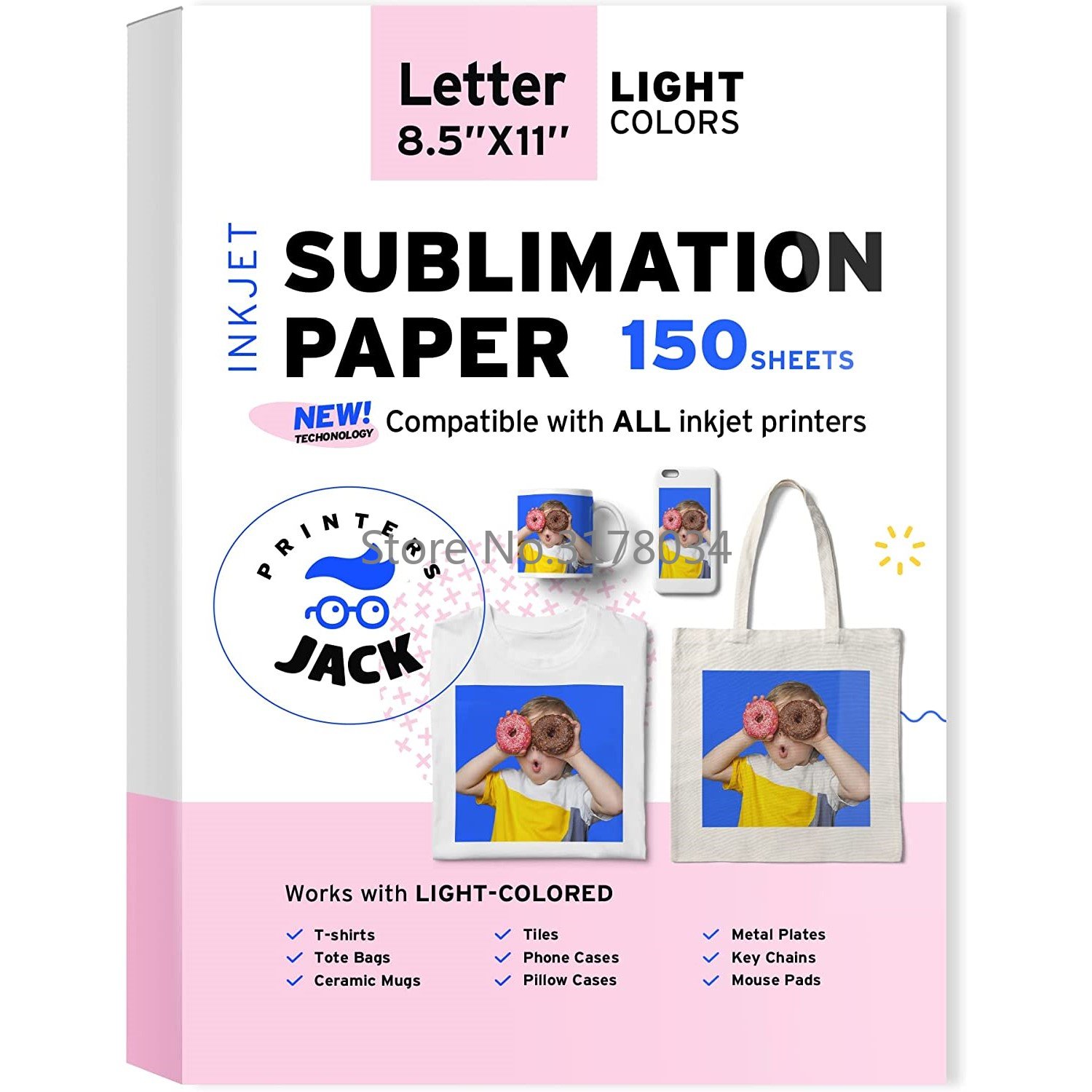 100 Gramm Sublimationspapier-W – White Toner Transfer Paper Bewertung und Preis