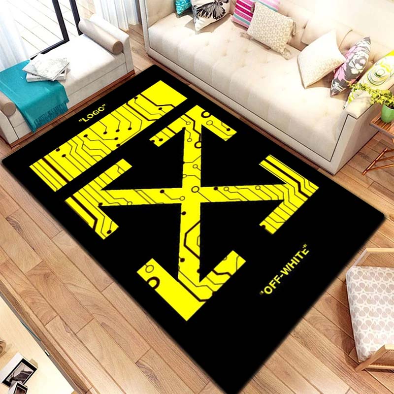 Teppich mit Kreuzpfeil-Grafik, – Commercial Printing And Graphics Bewertung und Preis